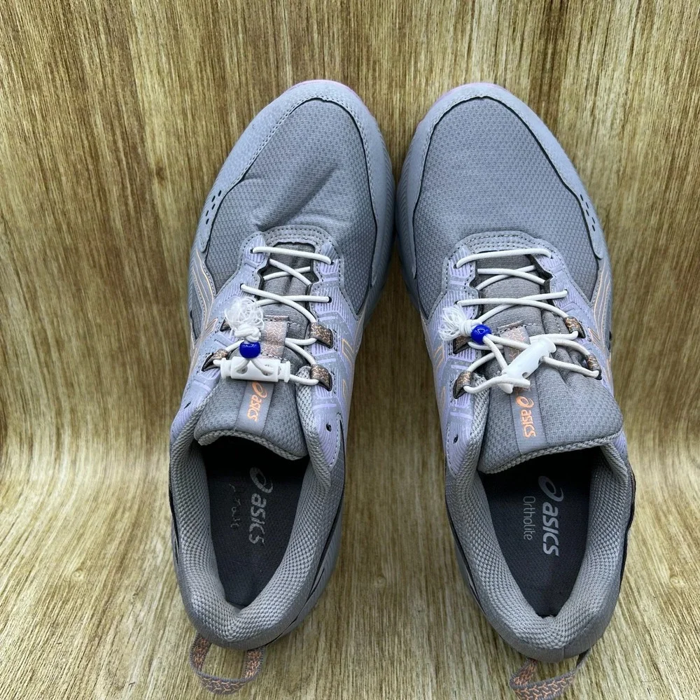 Asics Gel Venture 9 Women's Size 11 Wide Running Shoes Grey Purple 1012B314
